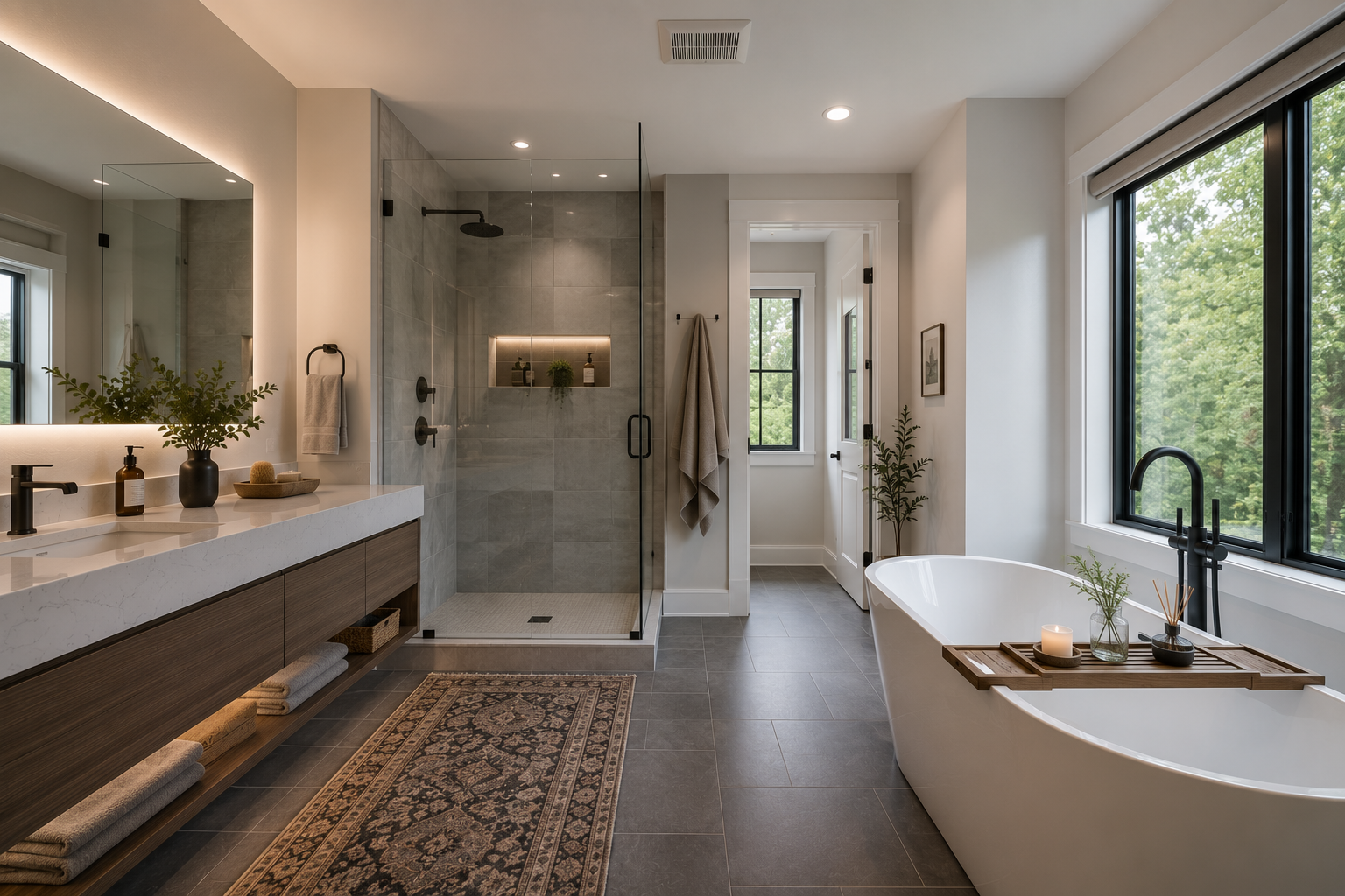 Bathroom renovation in progress